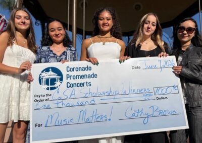 CoSA Music Scholarship Winners