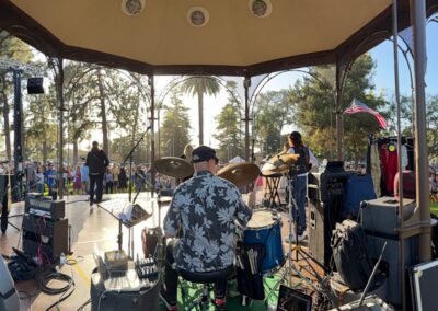 View from the backstage